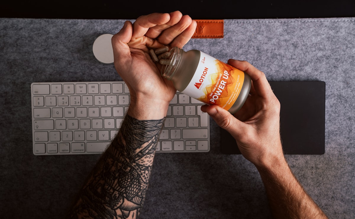 Vitaminas para energía masculina